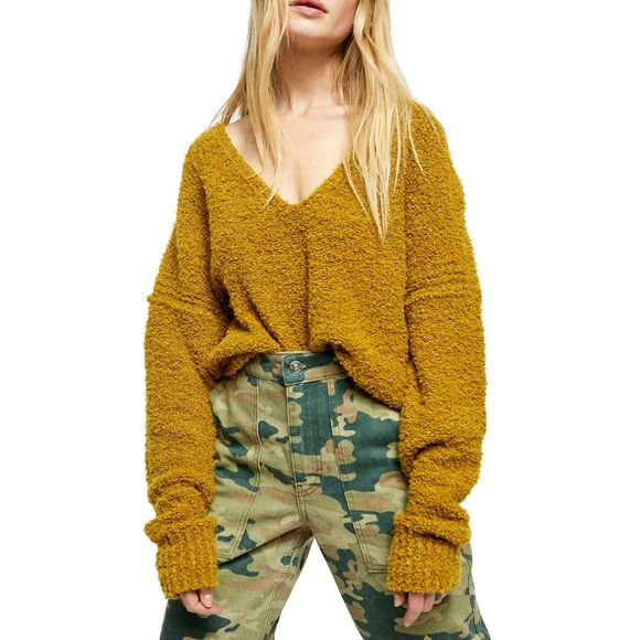 Free People Sweaters - NEW Free People Finders Keepers V Neck Sweater M